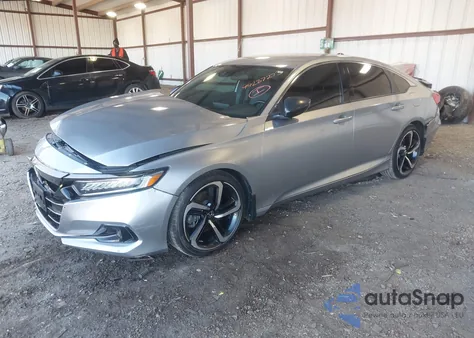 2022 Honda Accord Sport from USA, damaged, VIN 1HGCV1F37NA104932